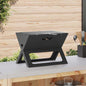 Buiten Grill Zwart 46 X 30 X 31 Cm Staal