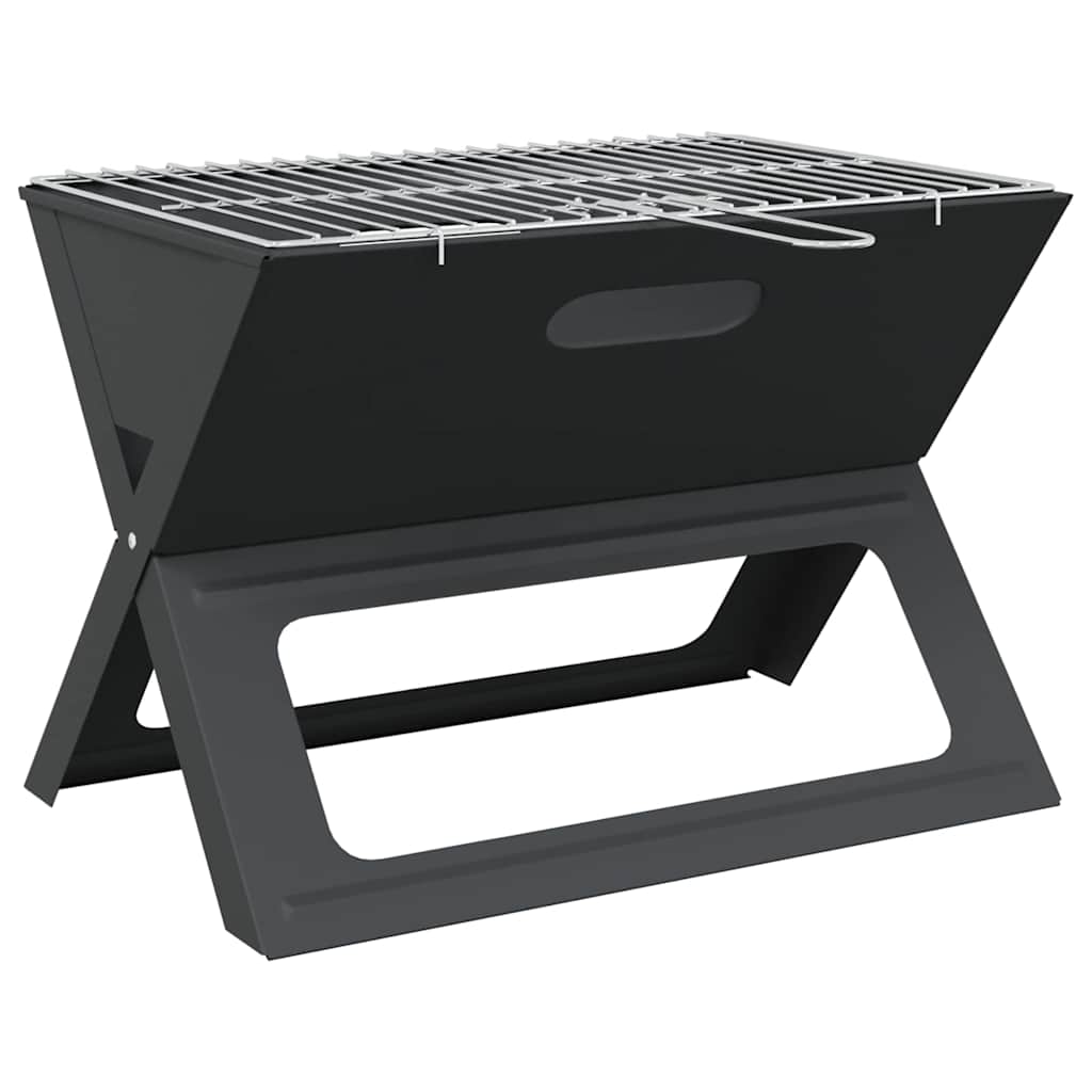 Buiten Grill Zwart 46 X 30 X 31 Cm Staal