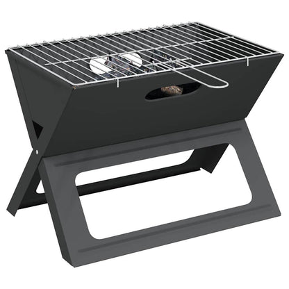 Buiten Grill Zwart 46 X 30 X 31 Cm Staal