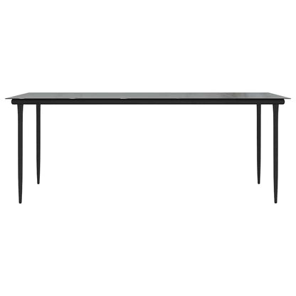 7-Delige Tuinset Met Kussens Poly Rattan Glas Bruin