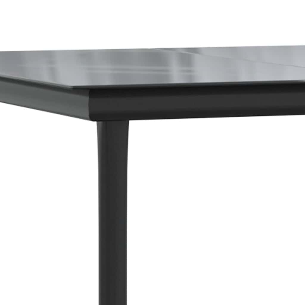7-Delige Tuinset Met Kussens Poly Rattan Glas Bruin