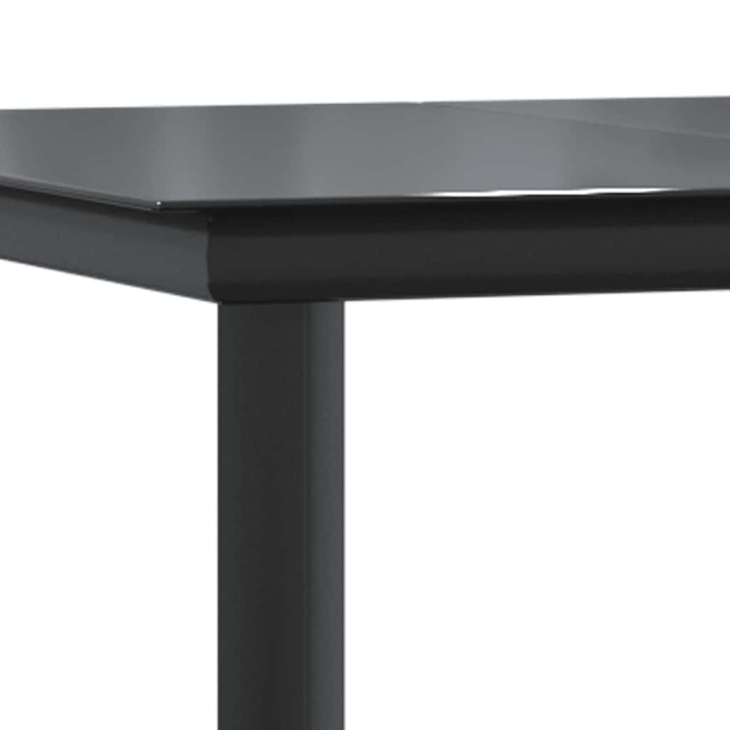5-Delige Tuinset Met Kussens Poly Rattan Glas