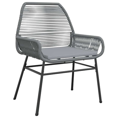 5-Delige Tuinset Met Kussens Poly Rattan Glas