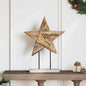Kerstster Bruin Massief Teakhout