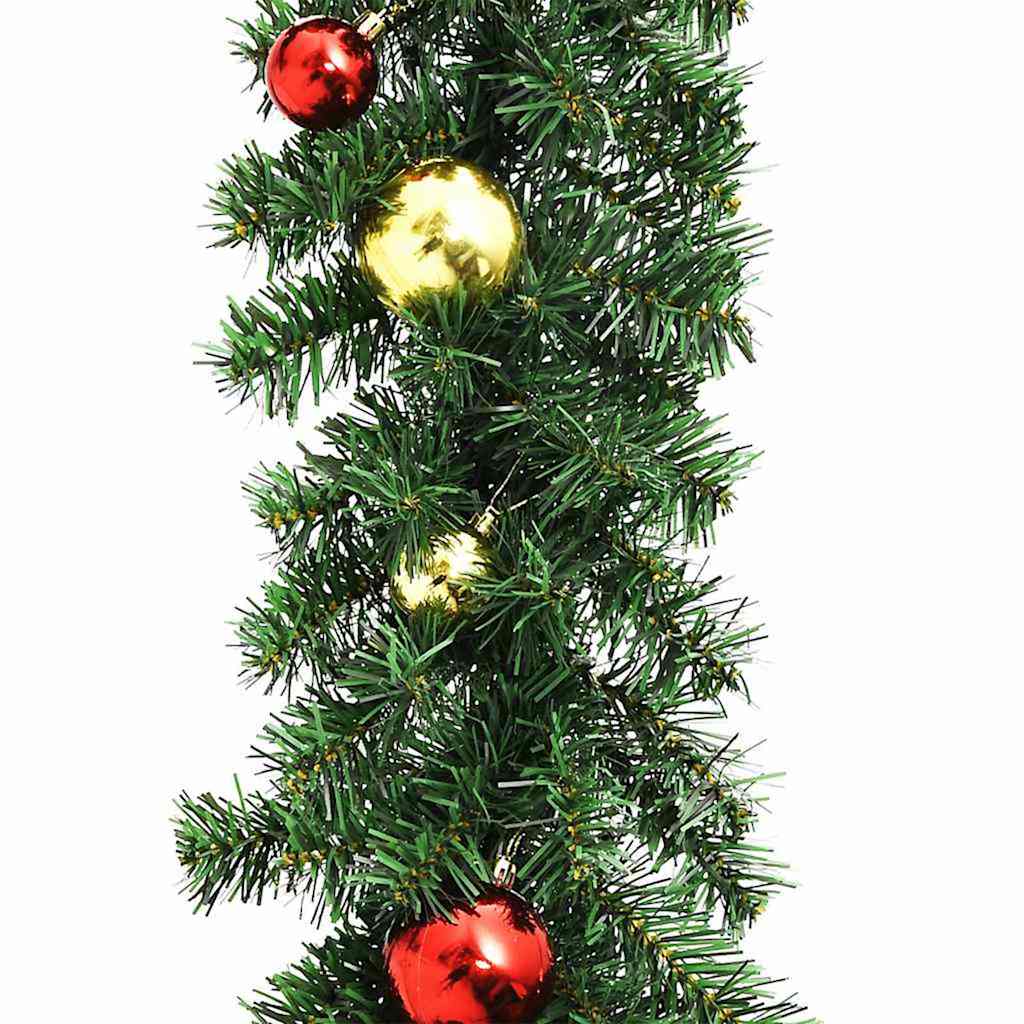Kerstkrans Met 600 Led 2 Pcs Groen Pvc