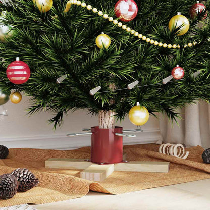 Kerstboomstandaard 1.73 50 X 50 X 16 Cm Massief Grenenhout