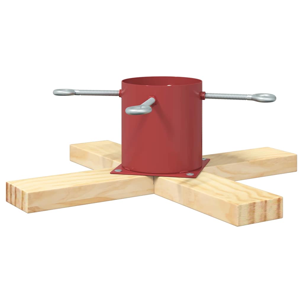 Kerstboomstandaard 1.73 50 X 50 X 16 Cm Massief Grenenhout