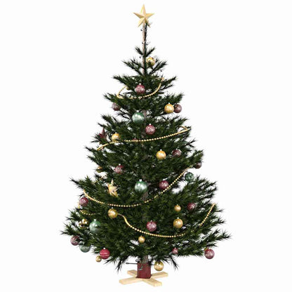 Kerstboomstandaard 1.73 50 X 50 X 16 Cm Massief Grenenhout