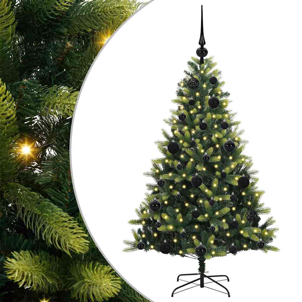 Kunstmatige Hangende Kerstboom 150 Led's Groen Pvc En Pe