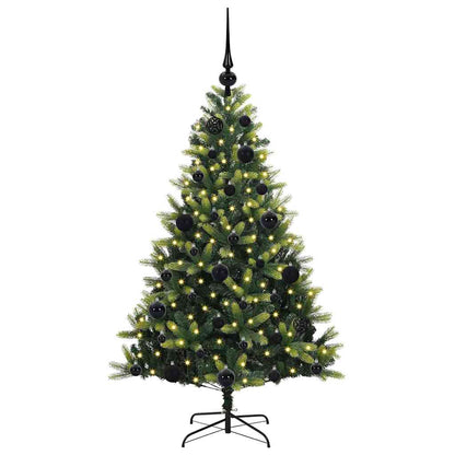 Kunstmatige Hangende Kerstboom 150 Led's Groen Pvc En Pe