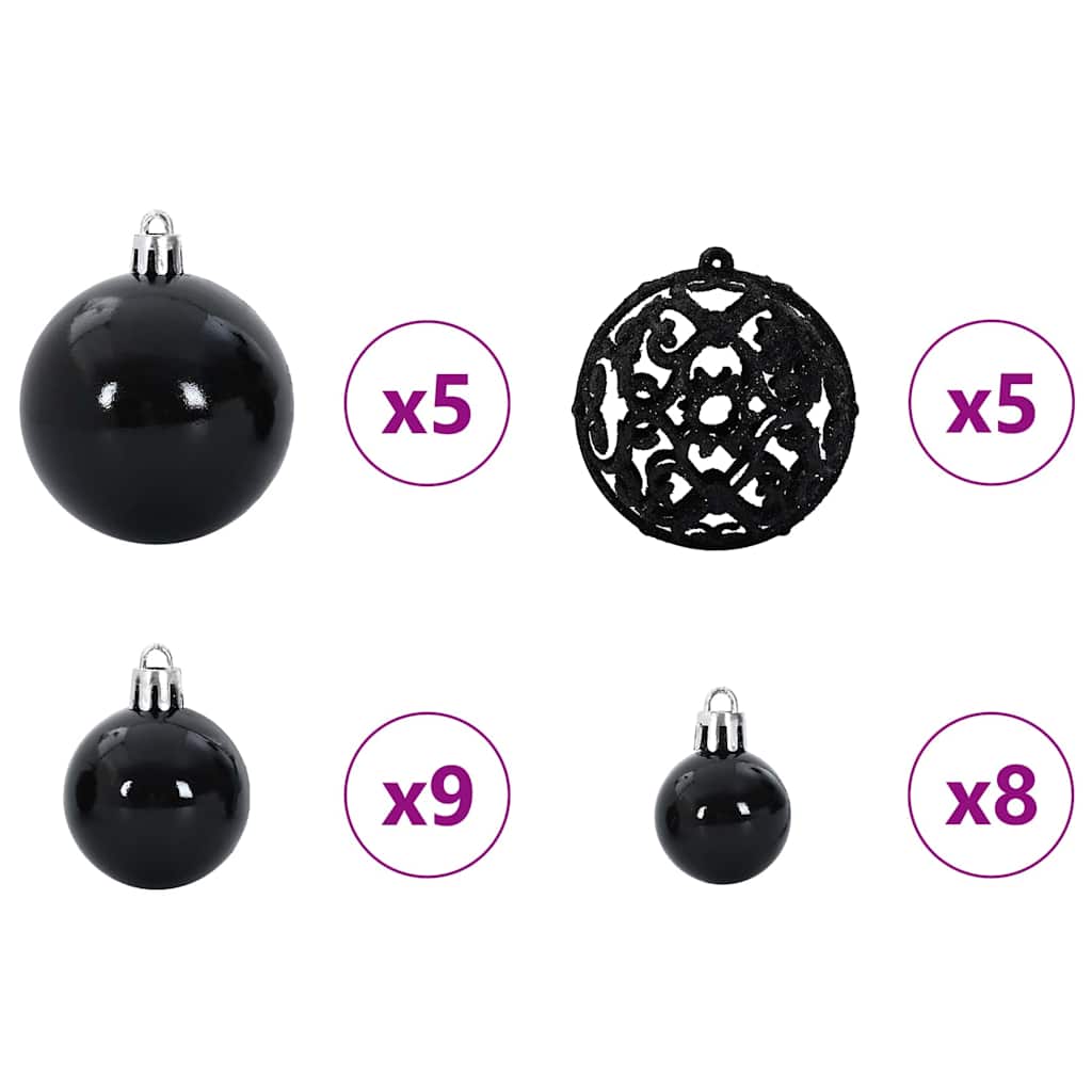 Kunstmatige Hangende Kerstboom 150 Led's Groen Pvc En Pe