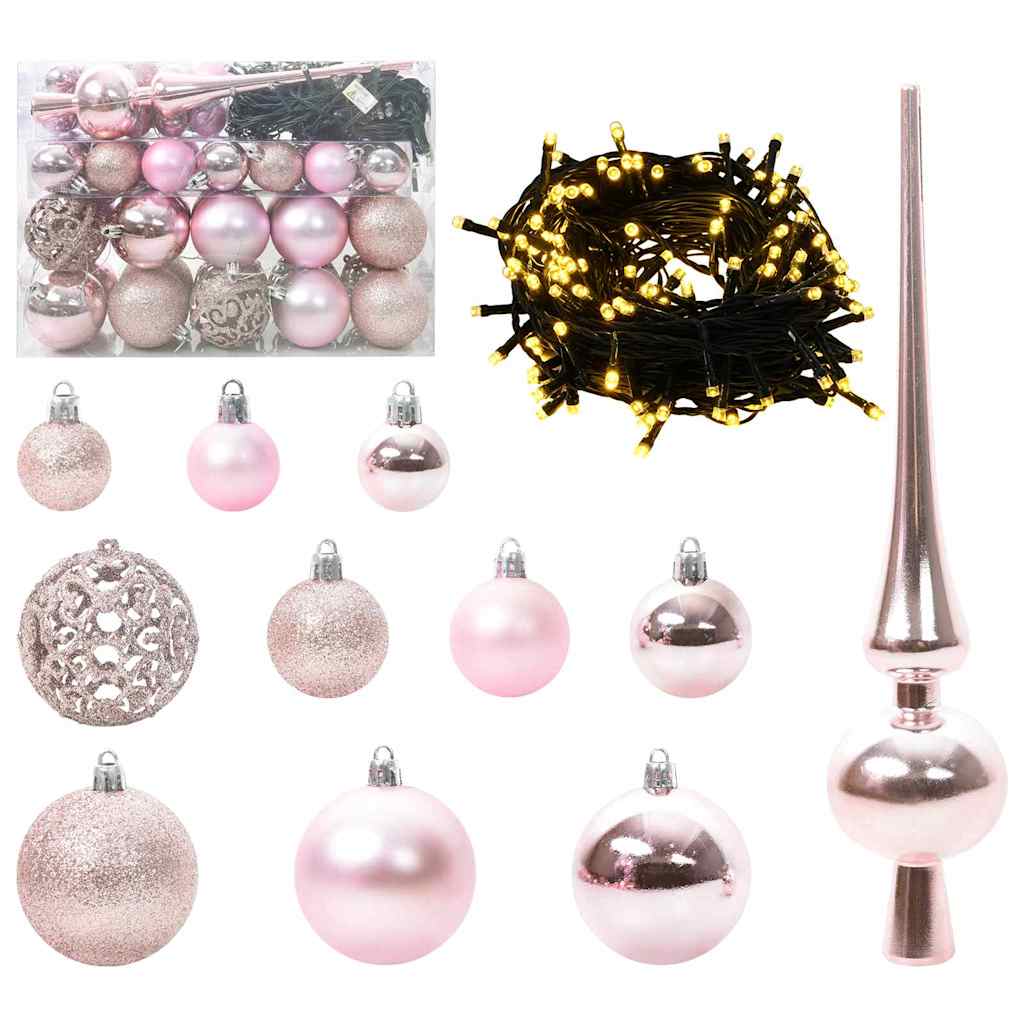 Kunstkerstboom Met Scharnier 150 Leds Groen Pvc En Pe