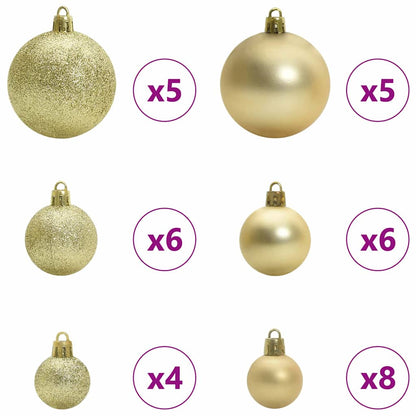 Kunstkerstboom Met Scharnier 150 Leds Groen Pvc En Pe
