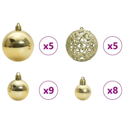 Kunstkerstboom Met Scharnier 150 Leds Groen Pvc En Pe
