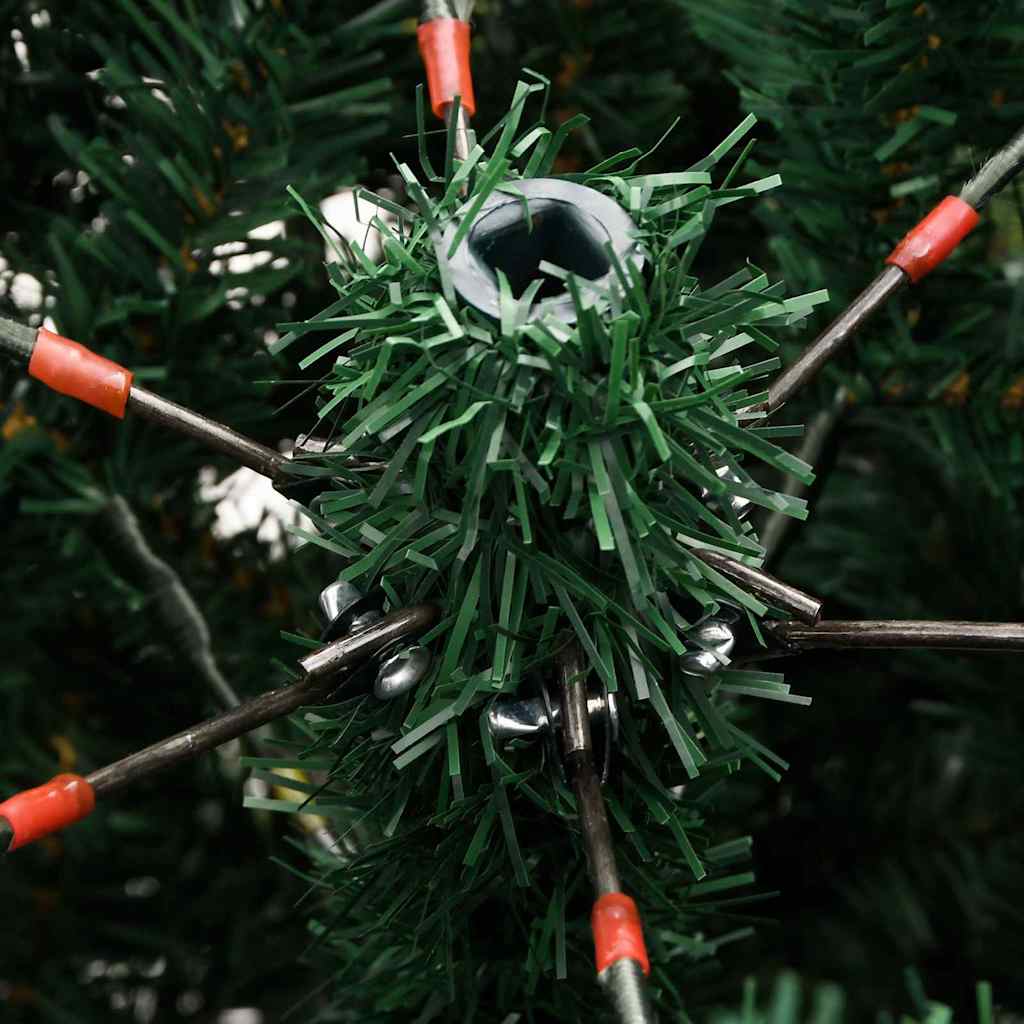 Kunstkerstboom Met Scharnier 150 Leds Groen Pvc En Pe