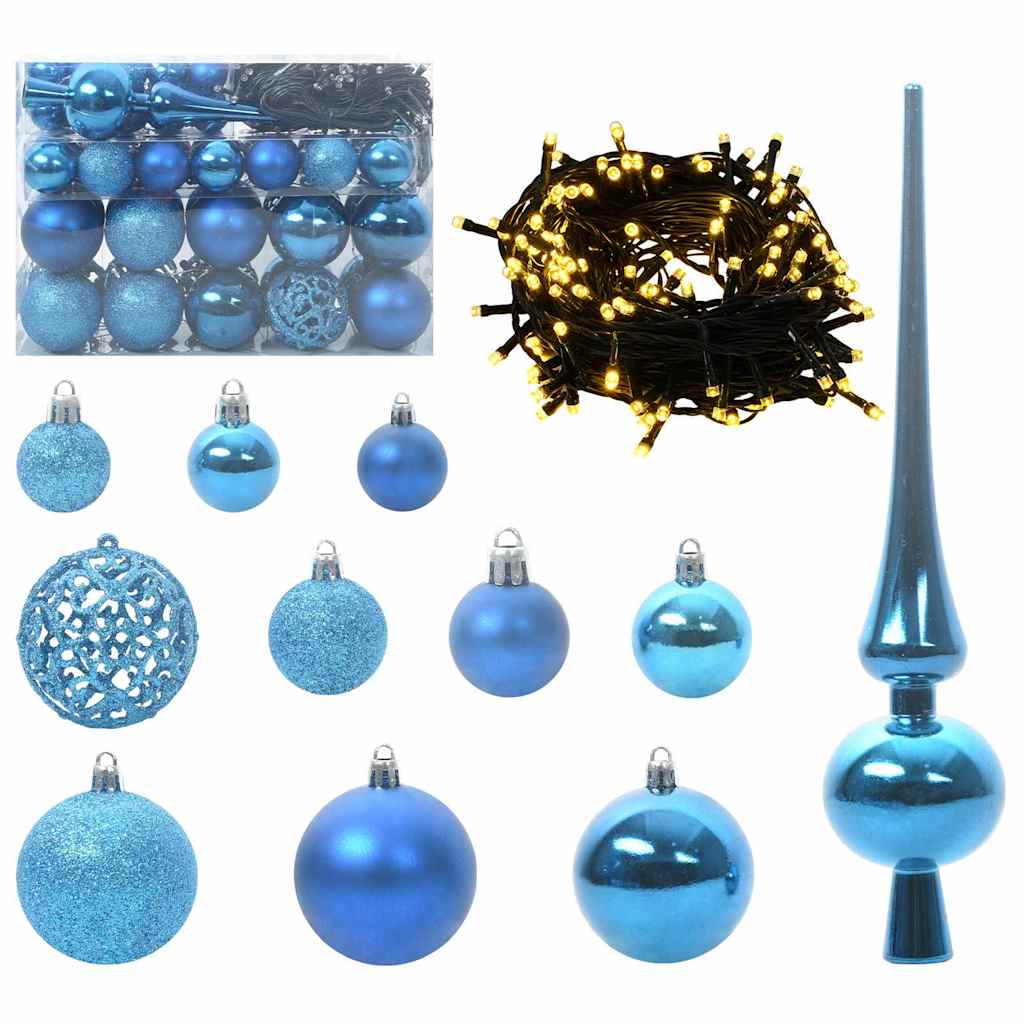 Kunstkerstboom Met Scharnier 150 Leds Groen Pvc En Pe