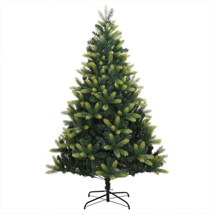Kunstkerstboom Met Scharnier 150 Leds Groen Pvc En Pe