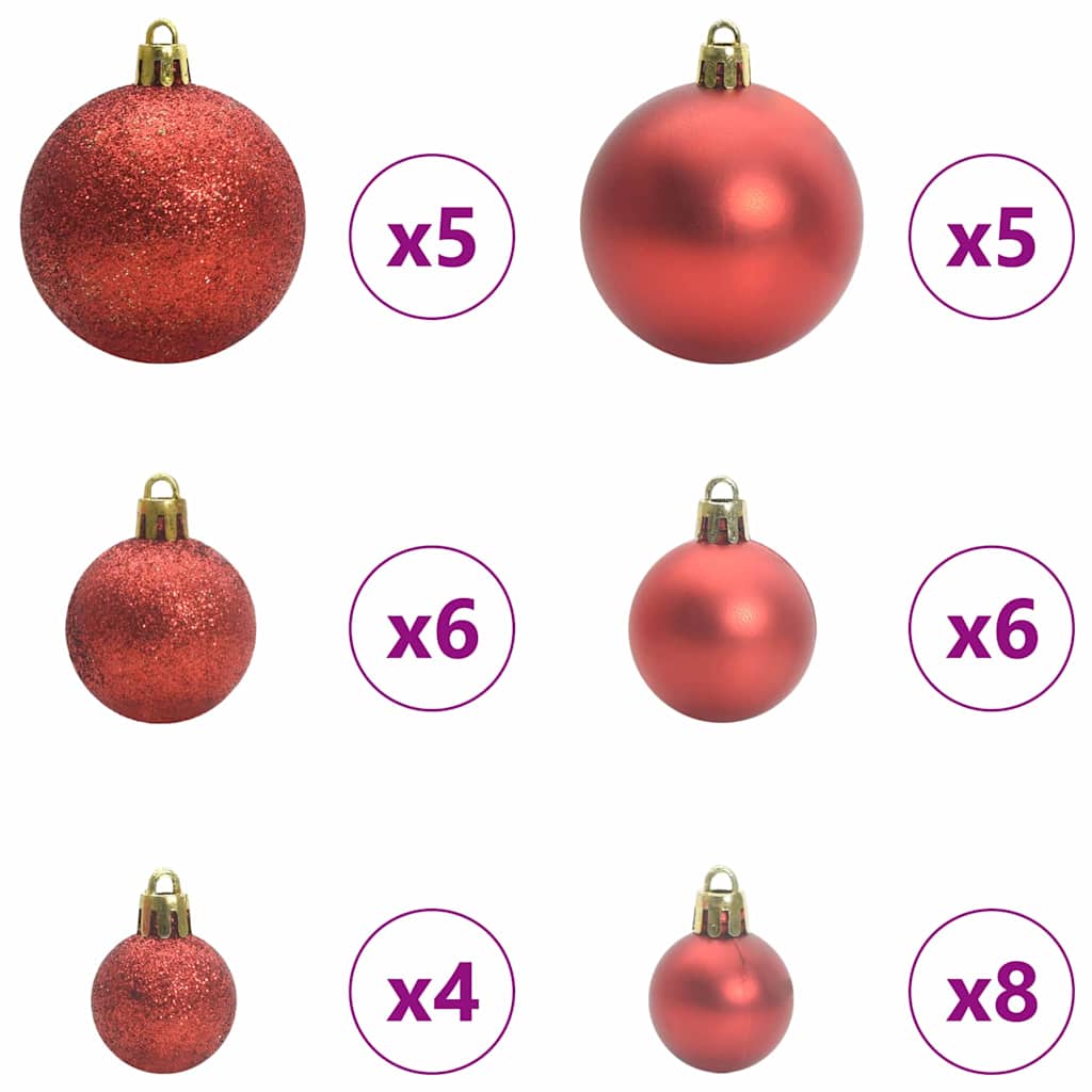 Kunstkerstboom Met Scharnier 150 Leds Groen Pvc En Pe