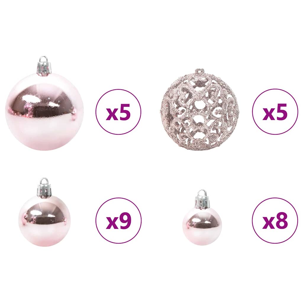 Kunstkerstboom Met Scharnier 150 Leds Groen Pvc En Pe