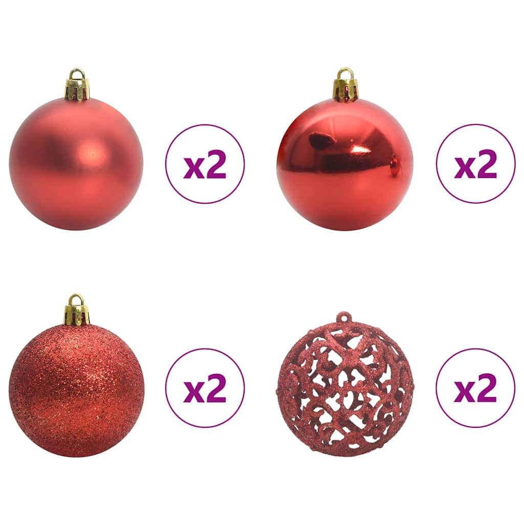 Kunstkerstboom Met Scharnier 150 Leds Groen Pvc En Pe