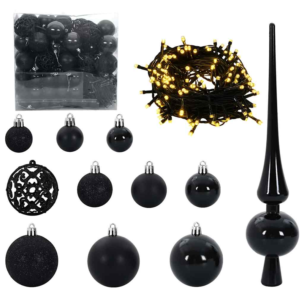 Kunst Kerstboom Met Scharnieren 300 Leds Groen Pvc En Pe