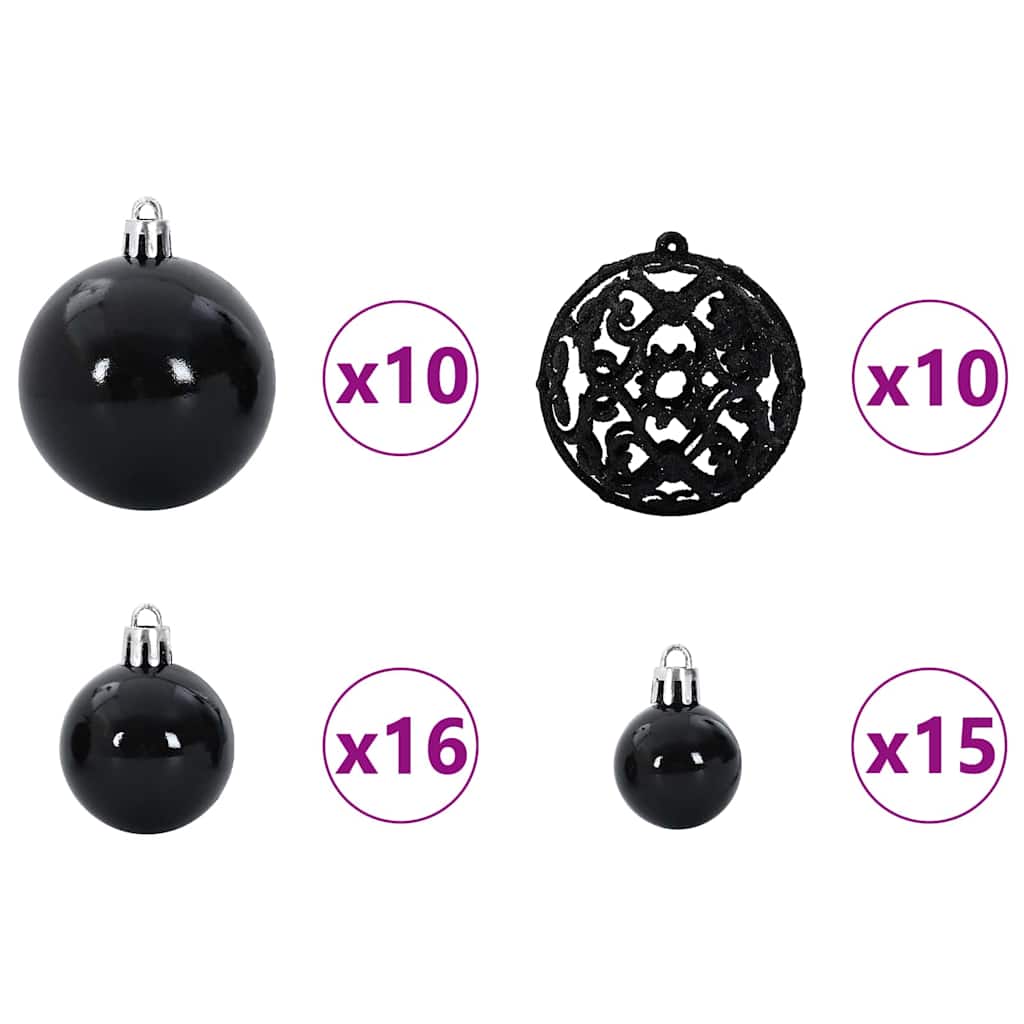 Kunst Kerstboom Met Scharnieren 300 Leds Groen Pvc En Pe