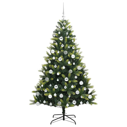 Kunstmatige Hinge Kerstboom 300 Leds Groen Pvc En Pe