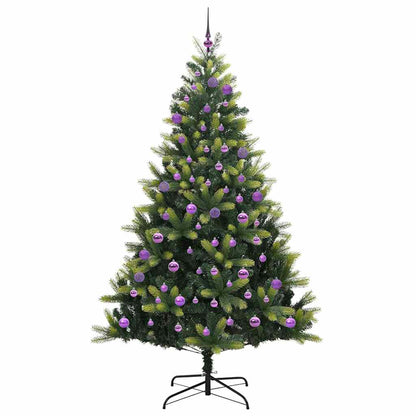 Kunstkerstboom Met Scharnieren 300 Leds Groen Pvc En Pe