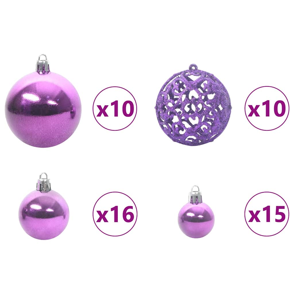 Kunstkerstboom Met Scharnieren 300 Leds Groen Pvc En Pe