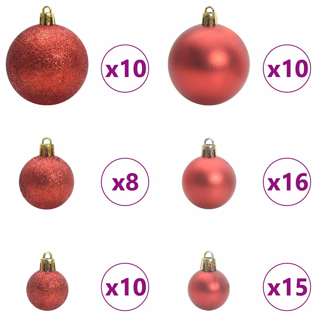 Kunstkerstboom Met Scharnieren 300 Leds Groen Pvc En Pe