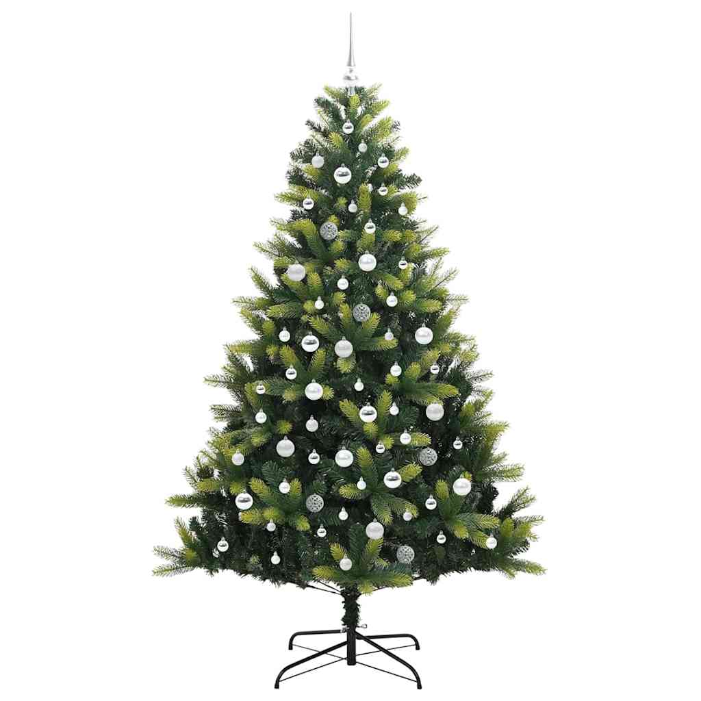 Kunstmatige Gehingde Kerstboom 300 Leds Groen Pvc En Pe