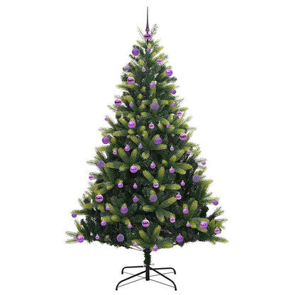 Kunst Kerstboom Met Scharnieren 300 Leds Groen Pvc En Pe