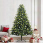 Kunstkerstboom Met Scharnier 300 Leds Groen Pvc En Pe
