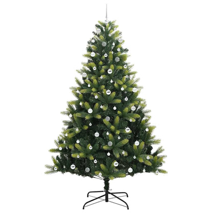 Kunstkerstboom Met Scharnier 300 Leds Groen Pvc En Pe