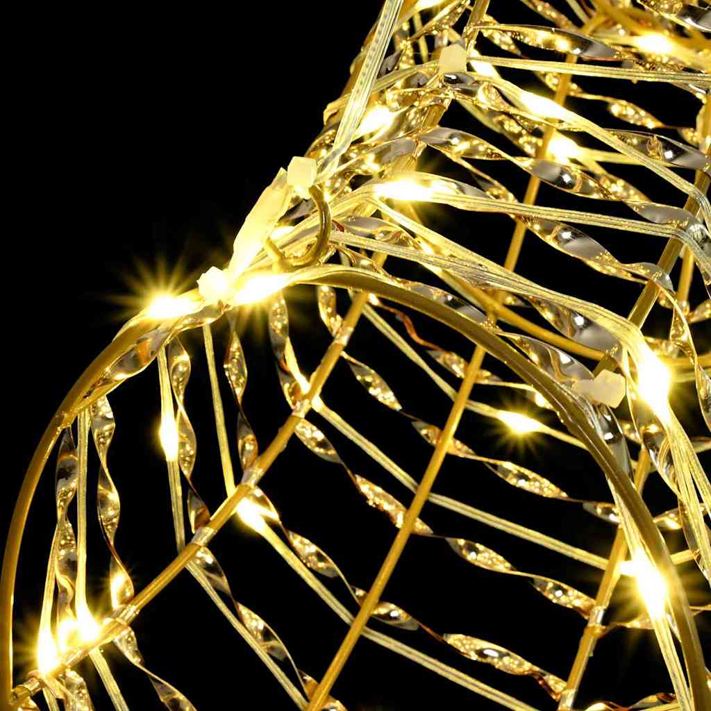 Rendier Trek Slede Warmwit 60 Cm Pet