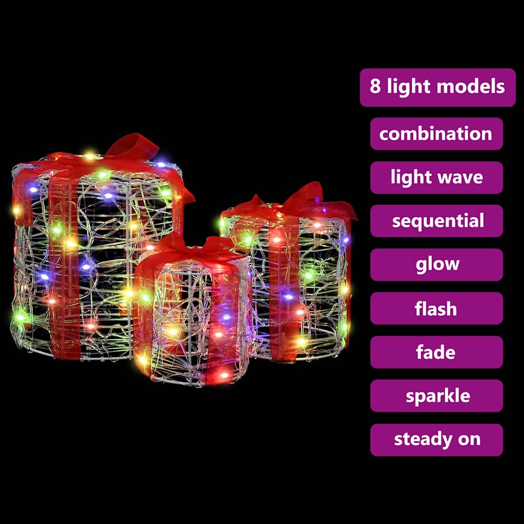 Decoratie Voor Geschenkdoos 3 Pcs 20 X 20 X 21 Cm