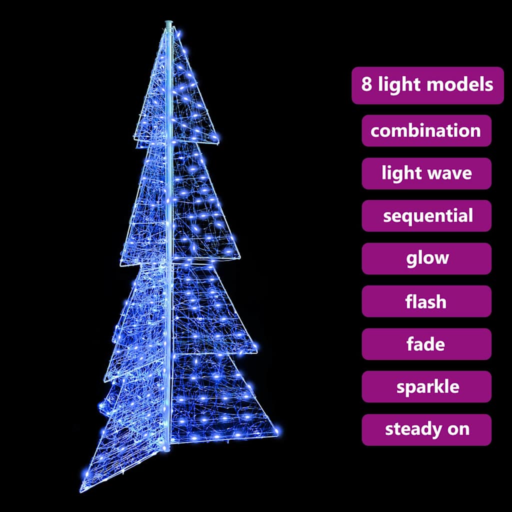 Kerstboom Met 240 Led Acryl