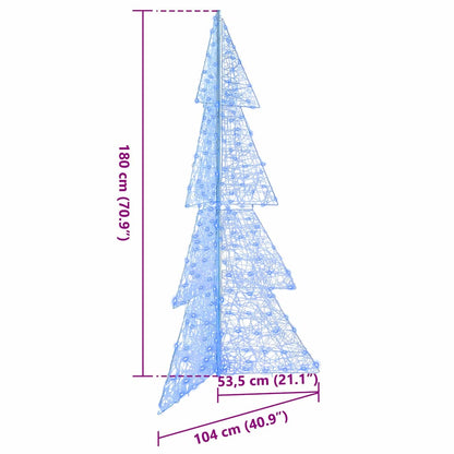 Kerstboom Met 240 Led Acryl