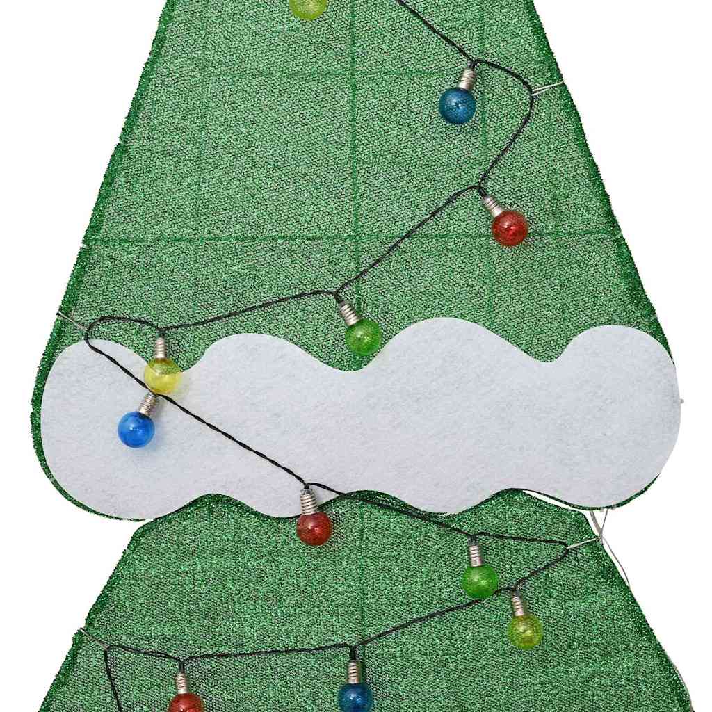 Verlichte Kerstboom Met 3 Cadeau Dozen 2D Warm Wit