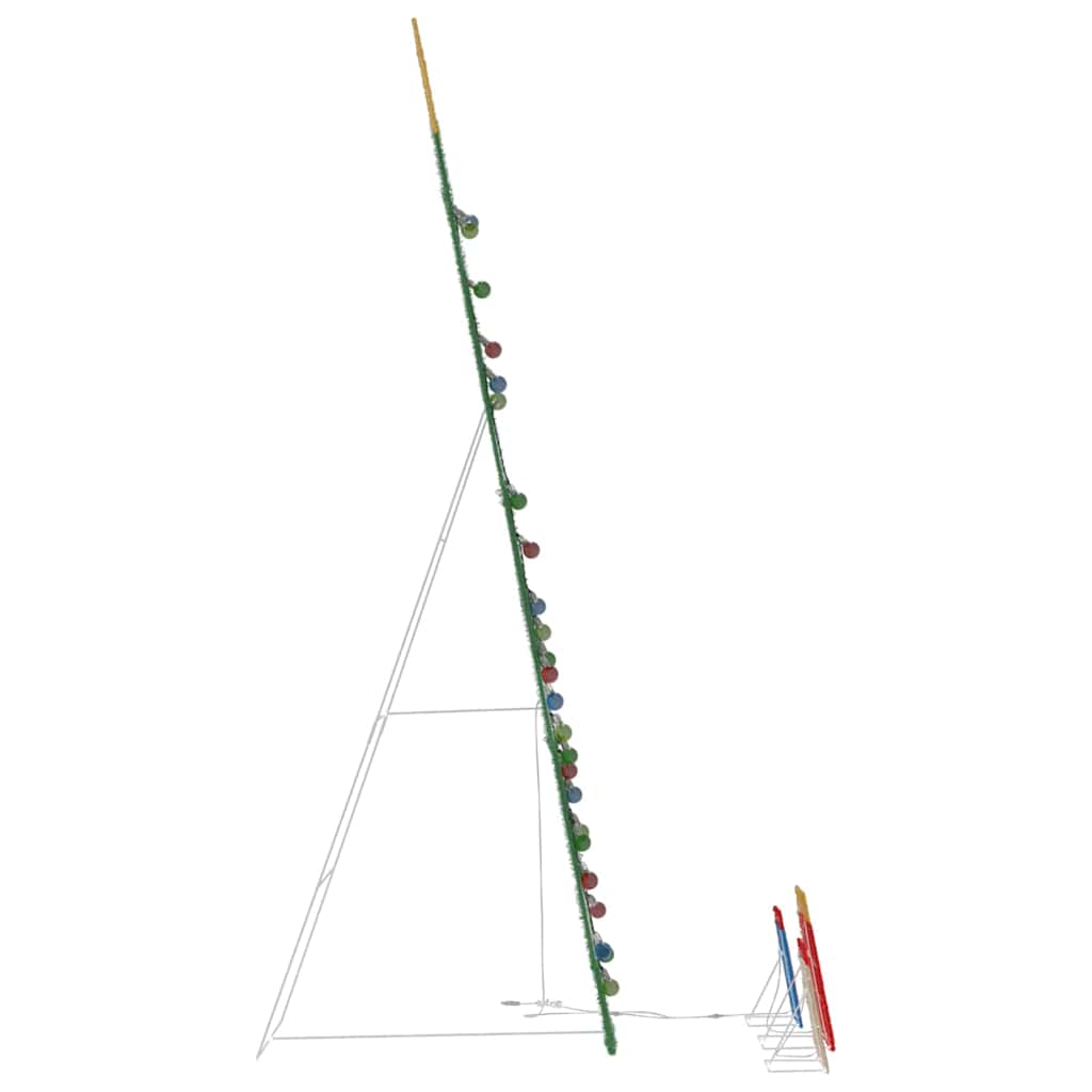 Verlichte Kerstboom Met 3 Cadeau Dozen 2D Warm Wit