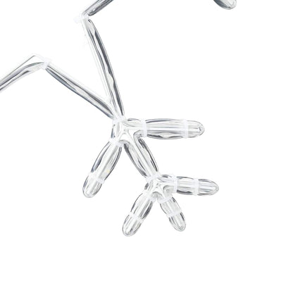 Kerstsneeuwvlok Met 252 Led Warmwit 45 X 38 Cm Pvc