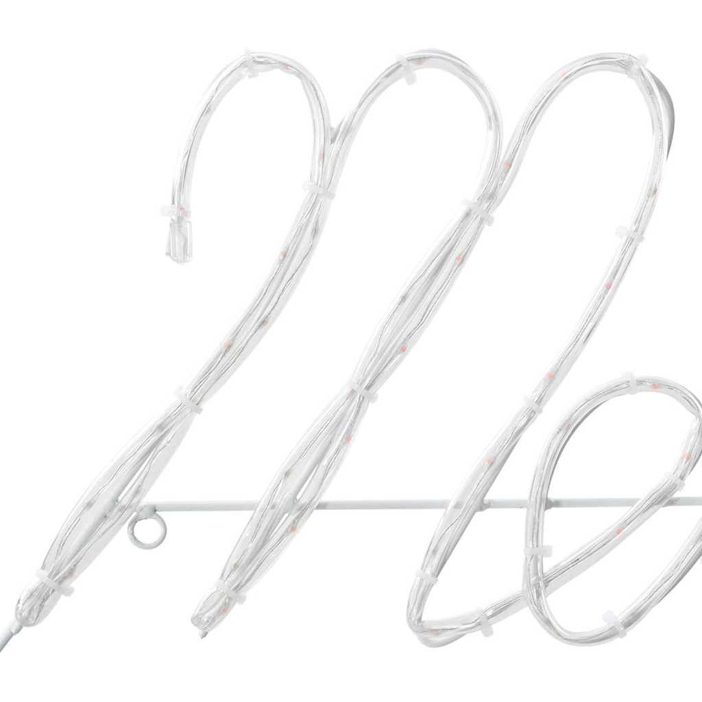 Kerstbord Met 216 Led Rood 99 X 55 X 13 Cm Ijzer