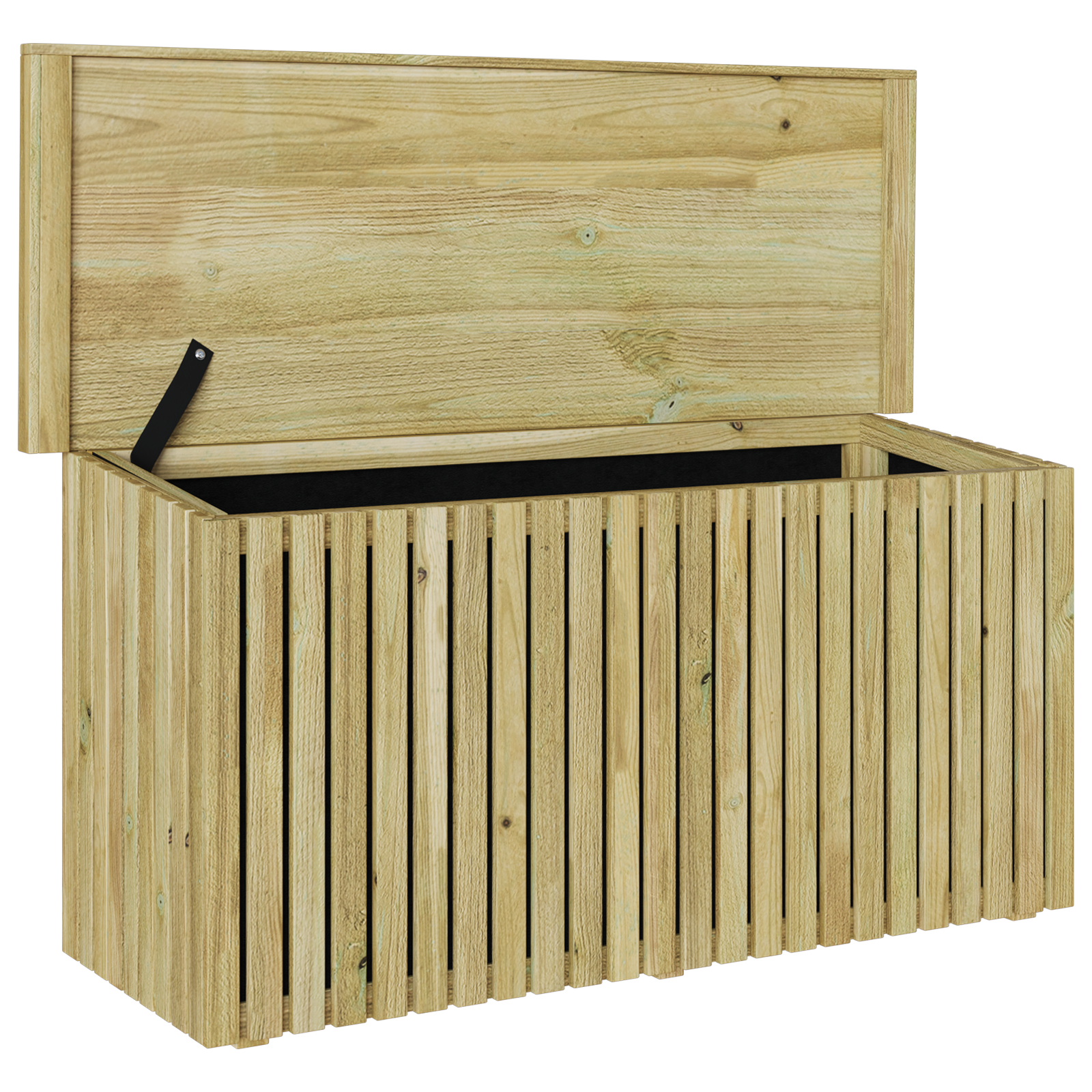 Opbergdoos 119X44X58,5 Cm Behandeld Grenenhout