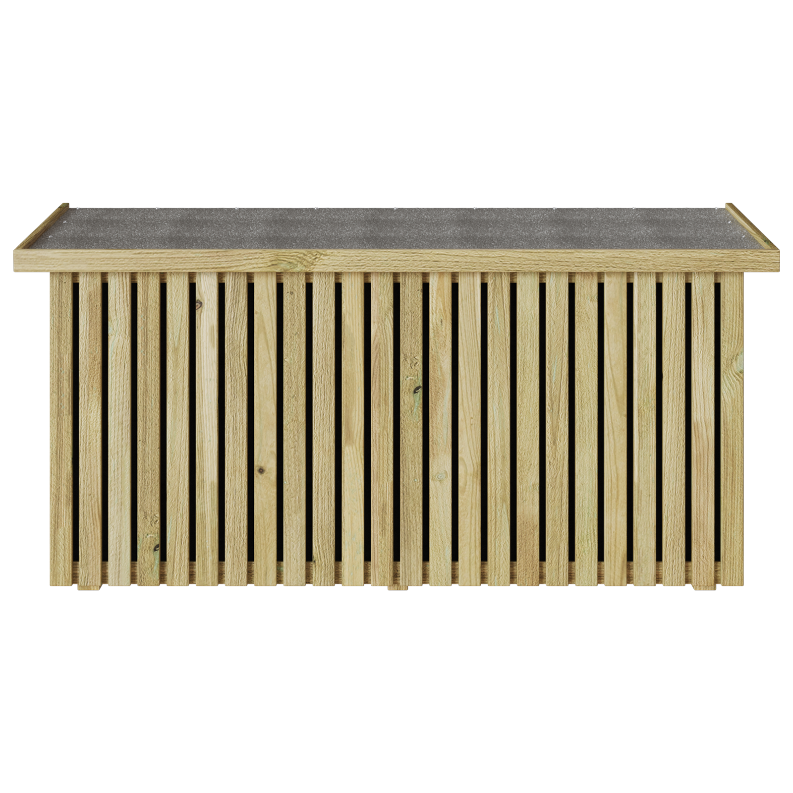 Opbergdoos 119X44X58,5 Cm Behandeld Grenenhout